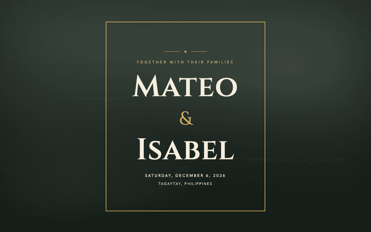 Deco wedding template preview